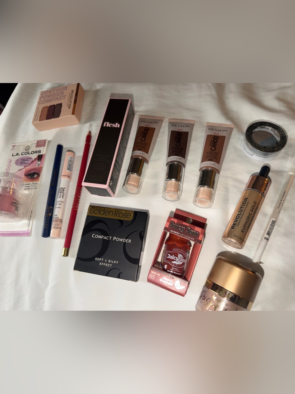 Dark skin complexion makeup lot beauty collection pressed powder foundation ++